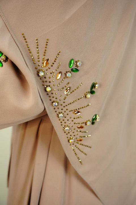 The Emerald Reverie Abaya