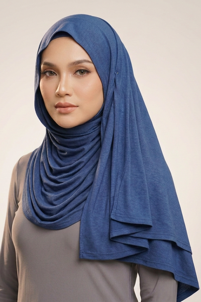 Premium Jersey JEANS BLUE