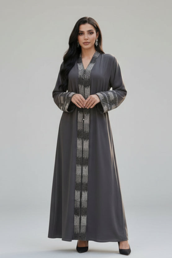 The Dove Grey Abaya
