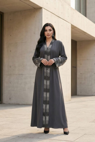 The Dove Grey Abaya