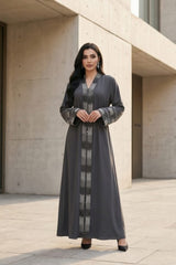 The Dove Grey Abaya