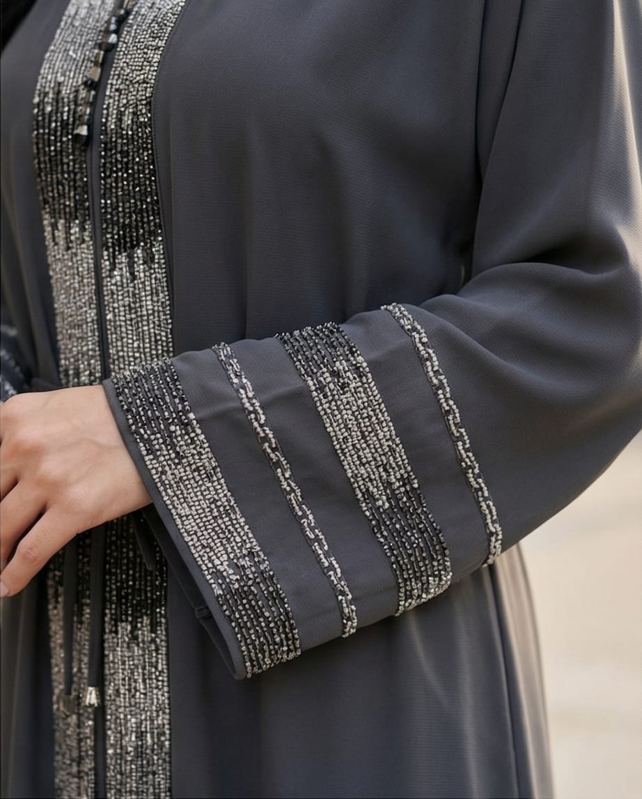The Dove Grey Abaya