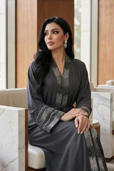 The Dove Grey Abaya
