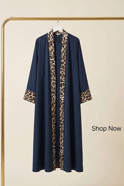 The Leoppard Luxe Abaya