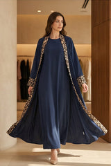 The Leoppard Luxe Abaya