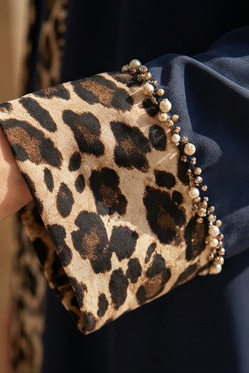 The Leoppard Luxe Abaya