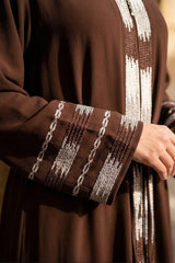 The Truffle Embellished Abaya