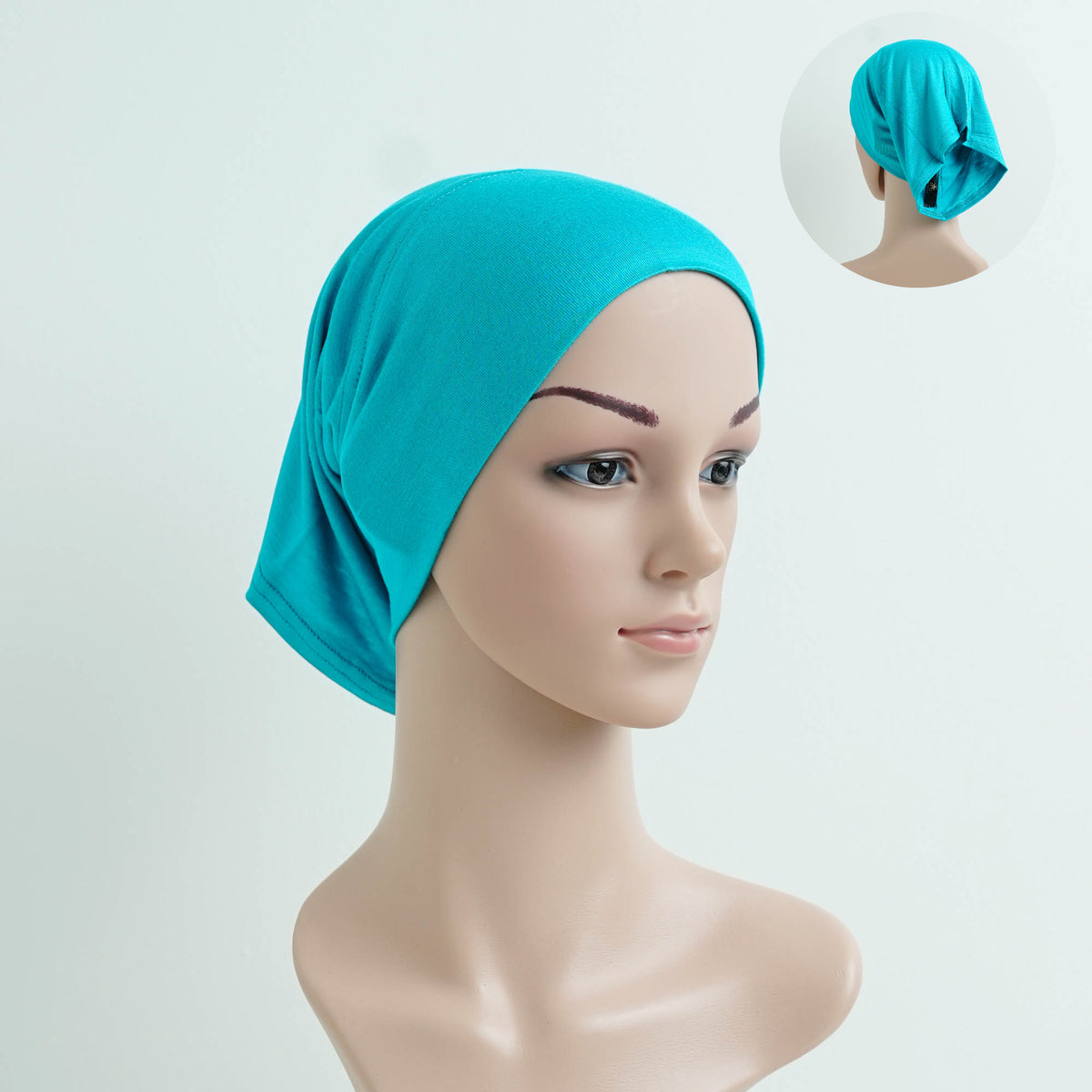 Classic Bonnet Aqua Blue