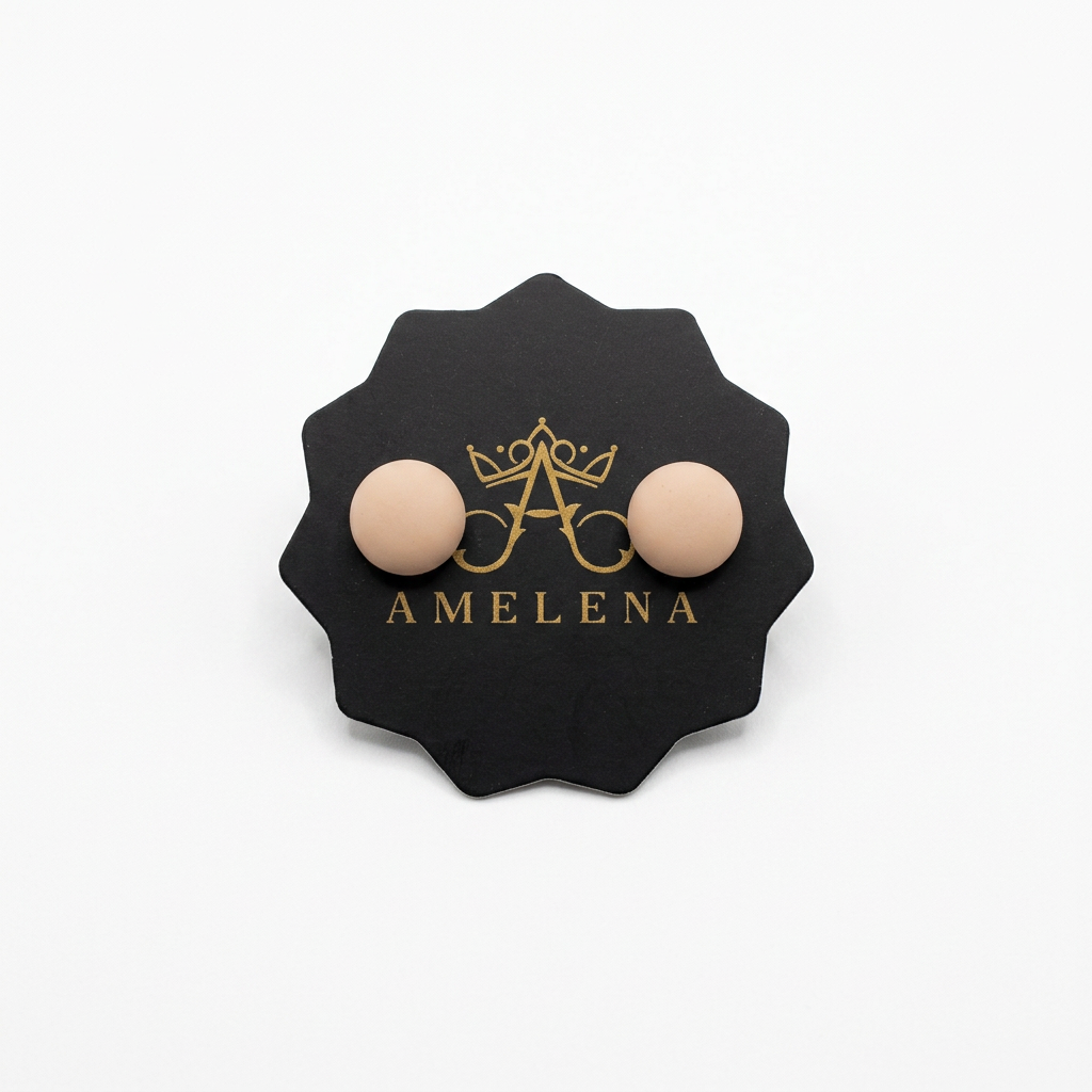 Beige pin pair