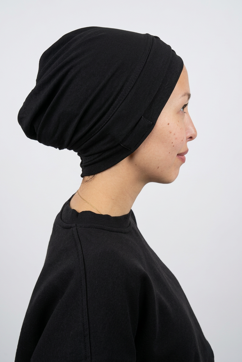 Black Tulip Bonnet, side view