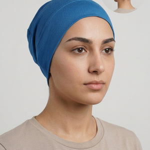 Closed Back Bonnet Turquoise