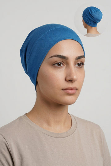 Closed Back Bonnet Turquoise