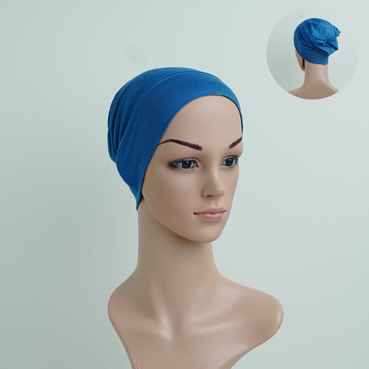 Closed Back Bonnet Turquoise