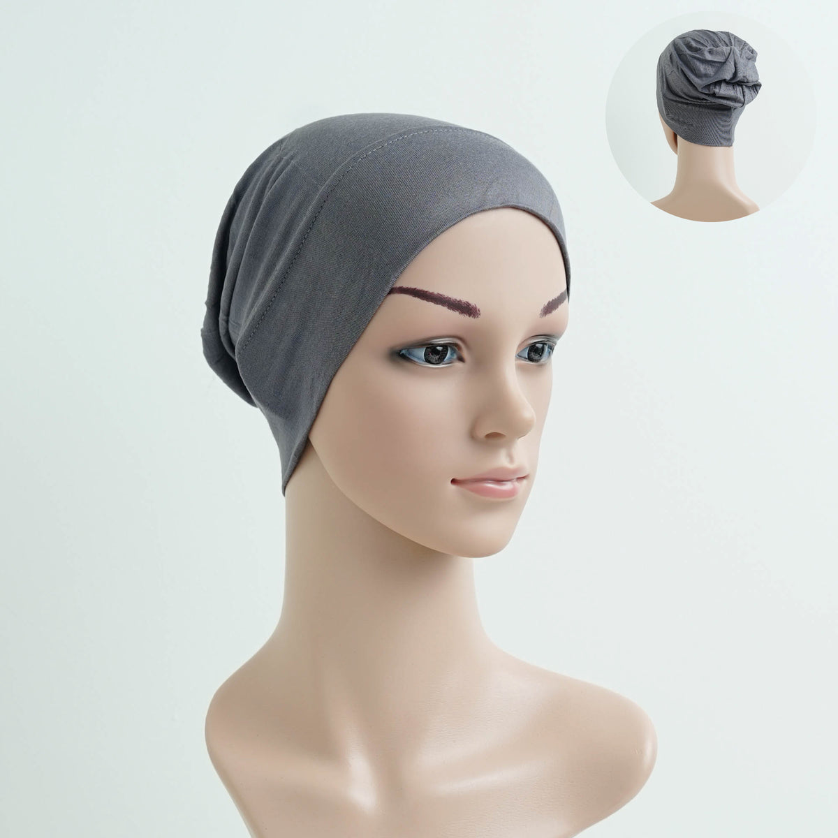 Closed Back Bonnet Dove Grey