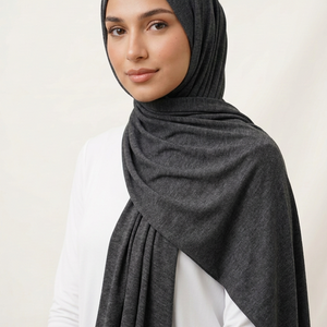 Premium Jersey HEATHER CHARCOAL GREY