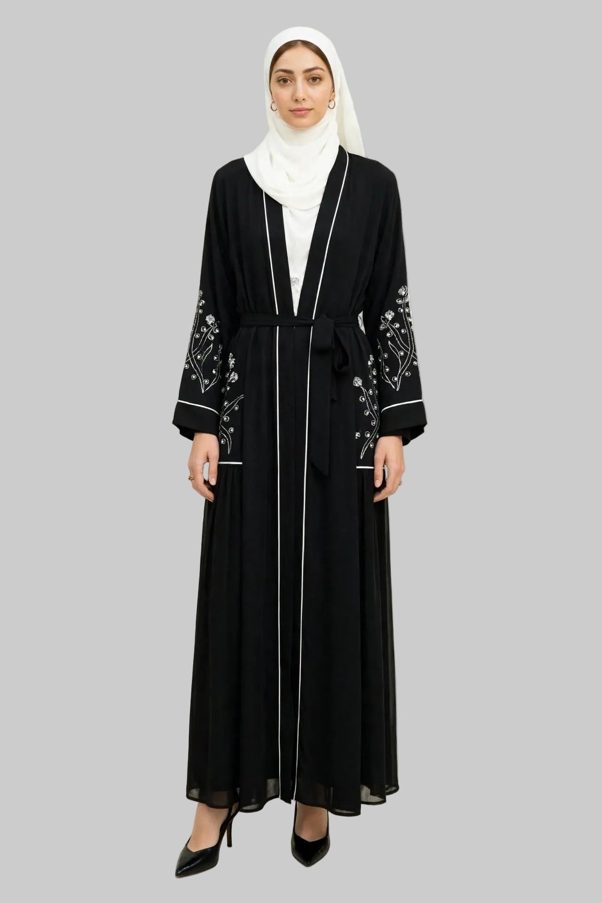The Crystal Vine Abaya