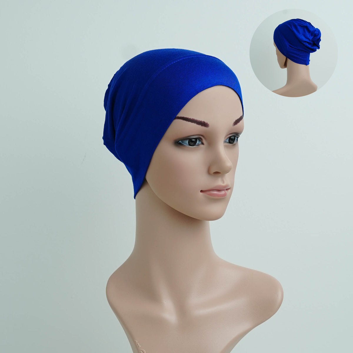 Closed Back Bonnet Royal Blue