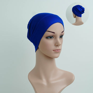 Closed Back Bonnet Royal Blue
