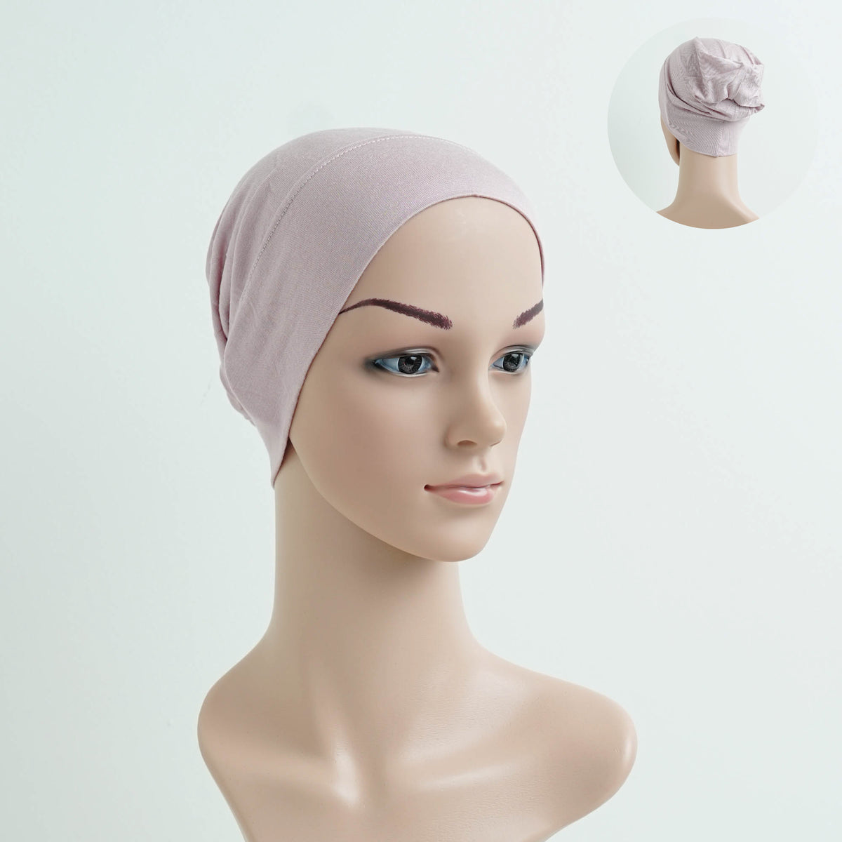 Closed Back Bonnet Soft Pink