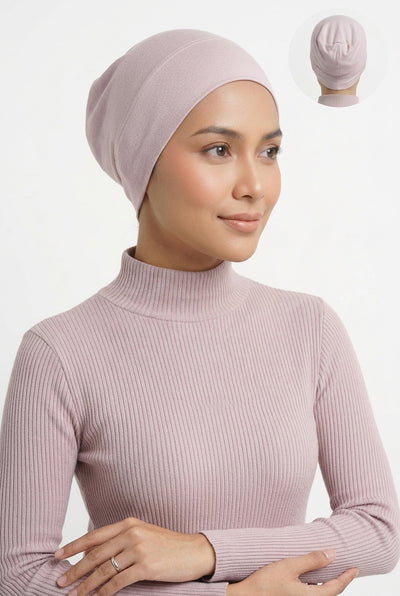 Closed Back Bonnet Soft Pink