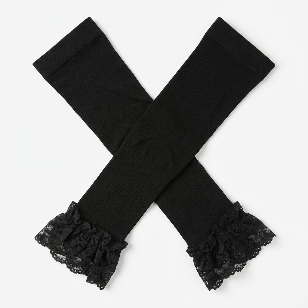 Sleeve photo 6, overlapping black pair