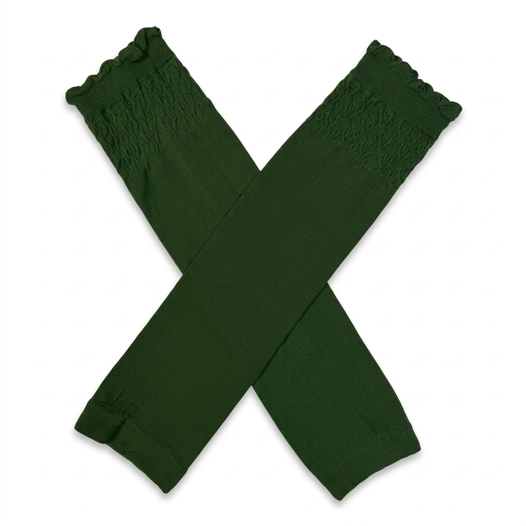Full-Length traditional Sleeve Covers Royal Green