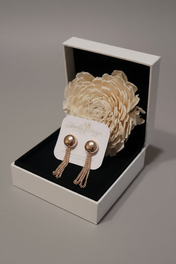 Chain Lux Magnetic Pins in Rose Gold