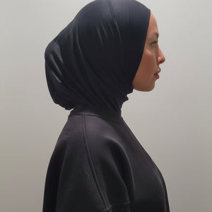 Easy Access Sports Hijab in Navy