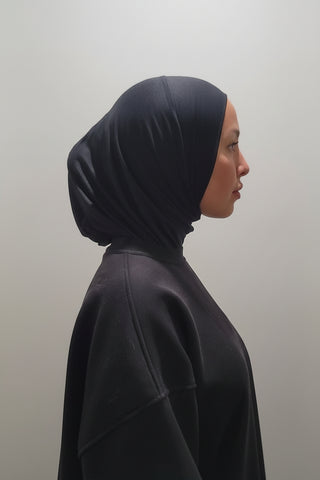 Easy Access Sports Hijab in Navy