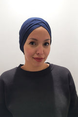 Tulip Bonnet in Navy