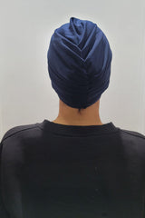 Tulip Bonnet in Navy
