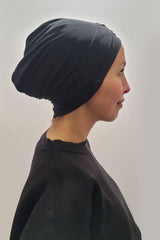 Tulip Bonnet in Black