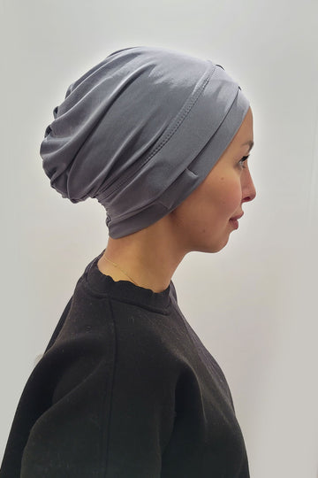 Tulip Bonnet in Grey