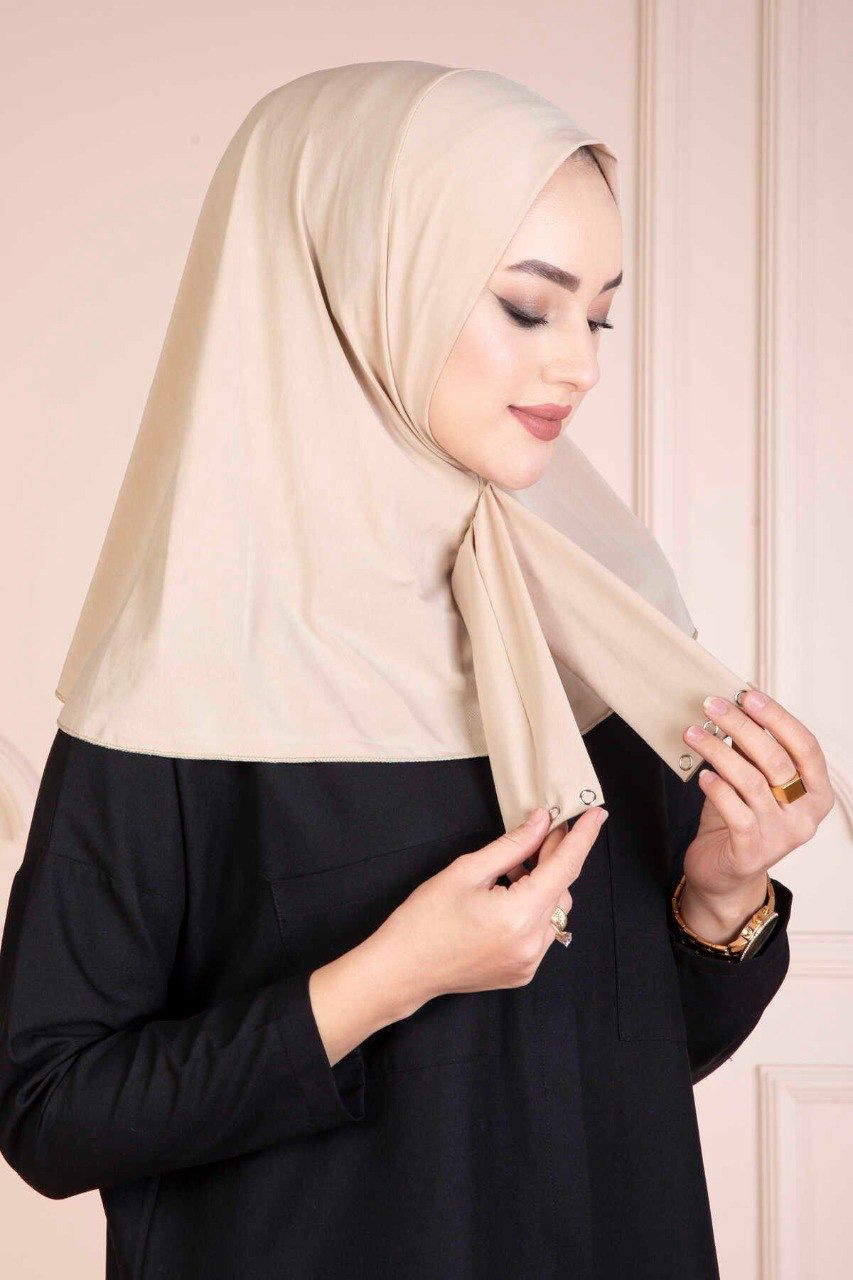 Back Clasp Amira Hijab — Neutrals