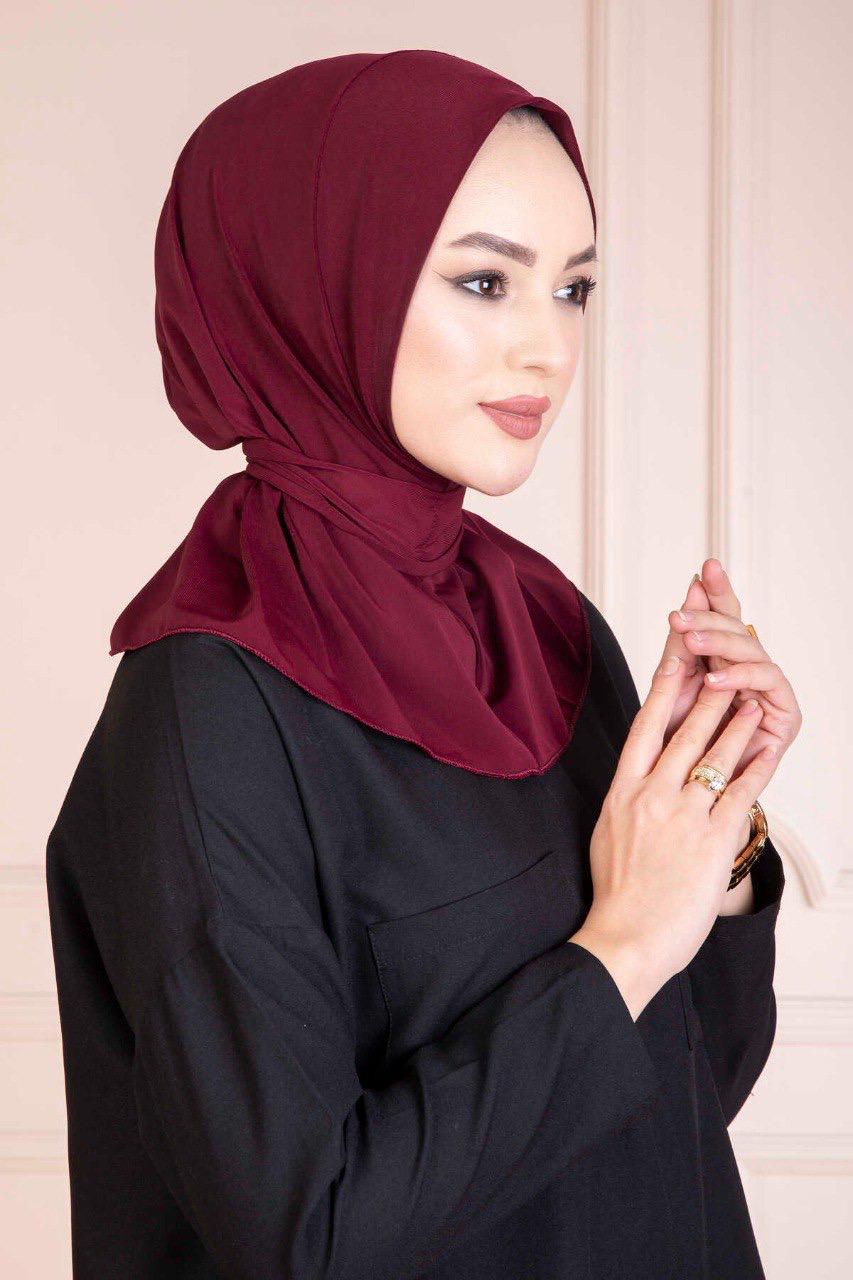 Back Clasp Amira Hijab — Dark Tones