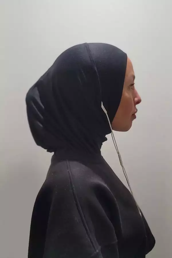 Sports Hijab Black